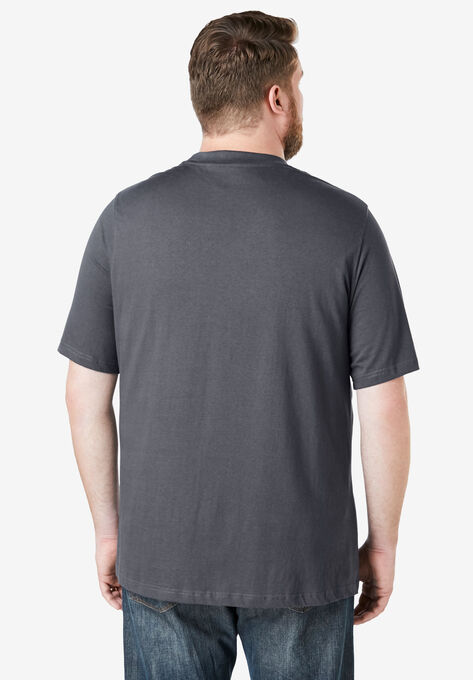 Boulder Creek® Heavyweight Crewneck Pocket T-Shirt, , on-hover image number null