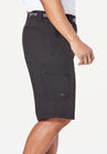 10" Nylon Belted Flex Cargo Short, , alternate image number null