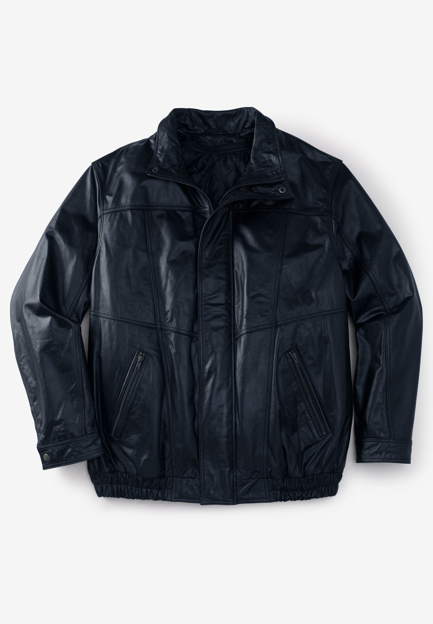 Leather Bomber Jacket Fullbeauty Outlet