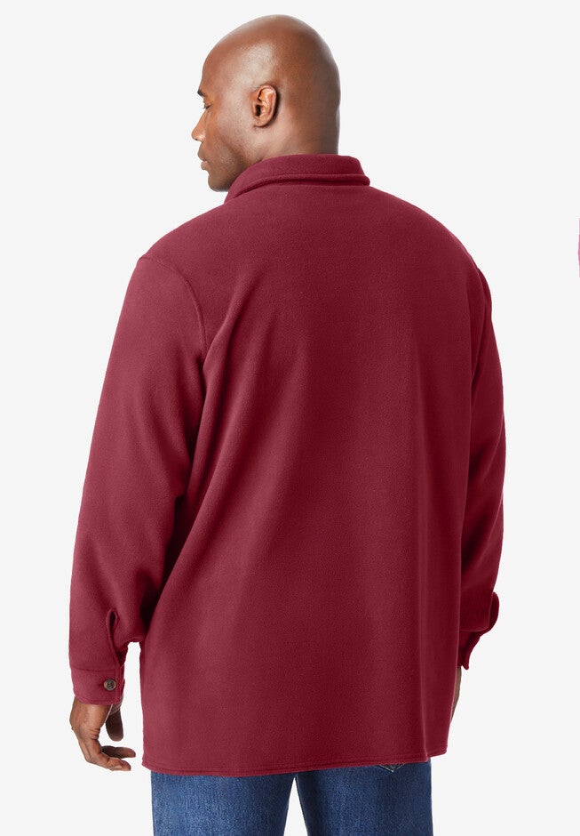 Microfleece shirtjacket, , on-hover image number null
