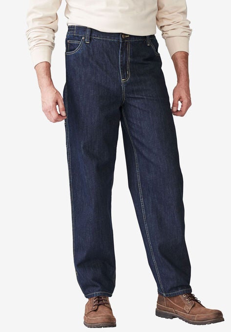 Boulder Creek™ Relaxed Carpenter Jeans, INDIGO, hi-res image number null