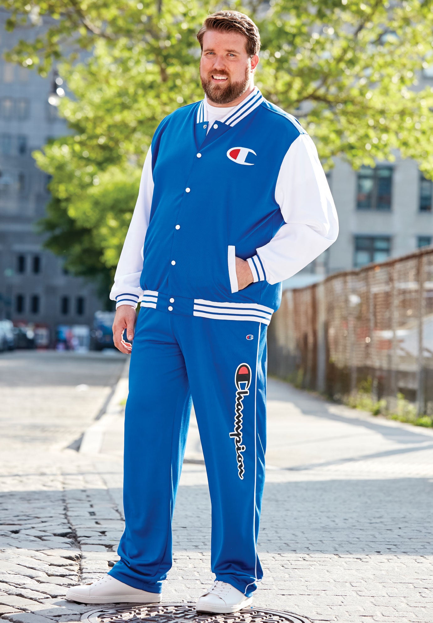 champion varsity letterman jacket