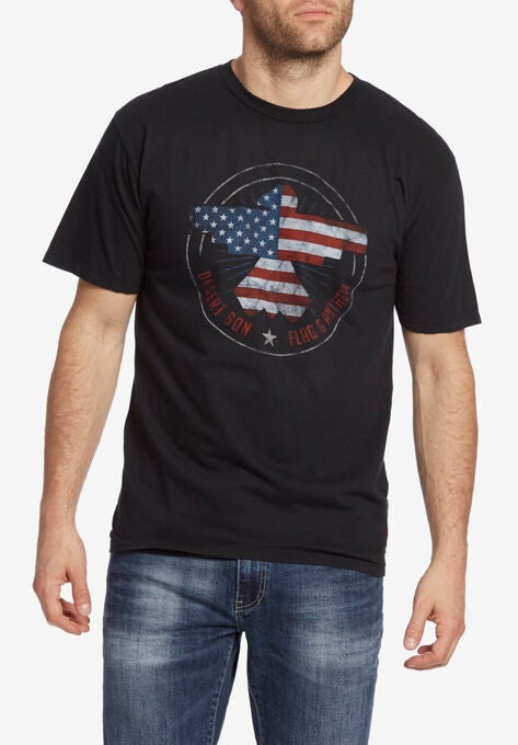 Graphic Burnout Tee Shirt, , hi-res image number null