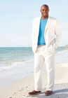KS Island™ Linen Blend Two-Button Suit Jacket, , alternate image number null