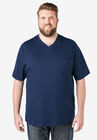 Boulder Creek® Heavyweight Pocket V-Neck Tee, , alternate image number null