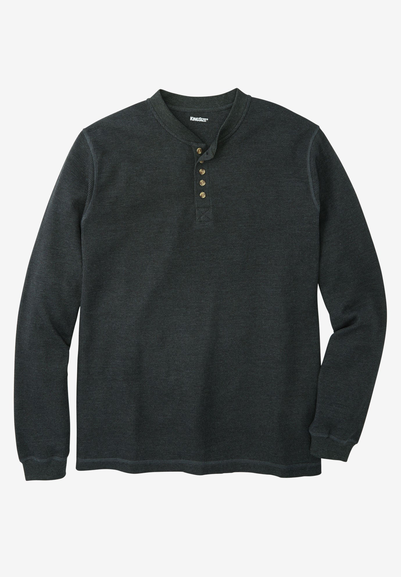 thermal knit henley
