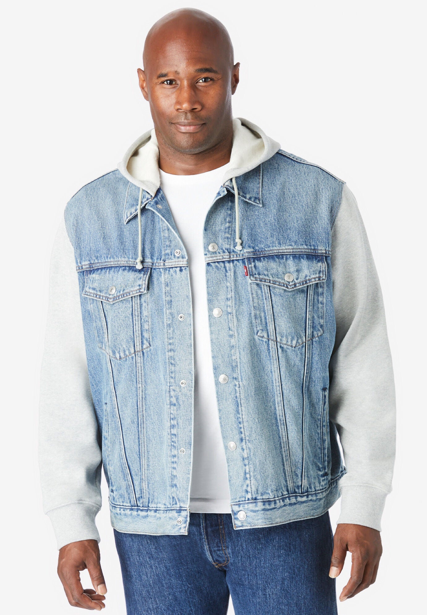 Hybrid hoodie trucker outlet