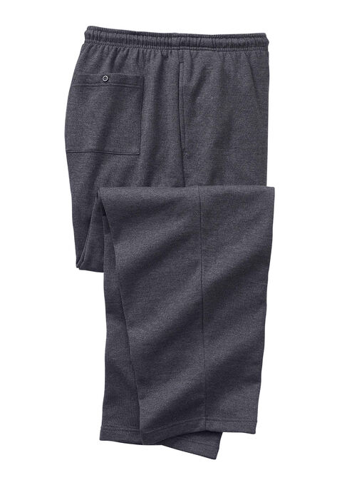 Fleece Open-Bottom Sweatpants, , alternate image number null