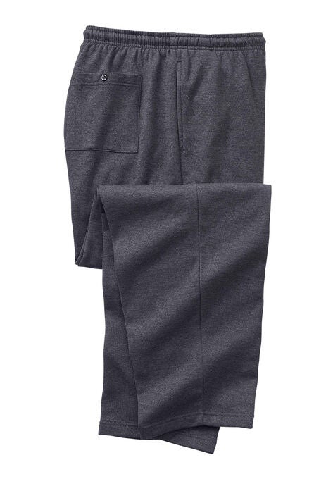 Fleece Open-Bottom Sweatpants, , alternate image number null