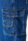 Boulder Creek® 12" Side Elastic Denim Cargo Shorts, , alternate image number null