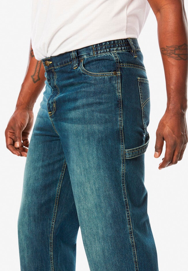 Boulder Creek™ Relaxed Carpenter Jeans, , alternate image number null