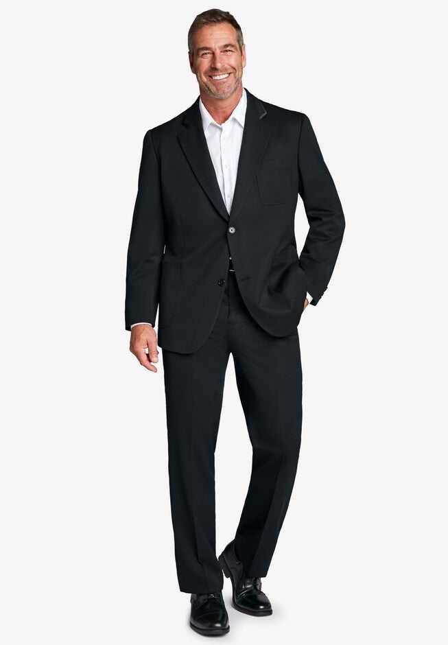 Tipped Knit Top Blazer, , alternate image number null