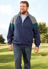 KS Sport™ Wicking Color Block Full Zip Track Jacket, , alternate image number null