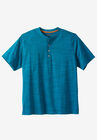 Boulder Creek® Heavyweight Short-Sleeve Henley Shirt, , hi-res image number null