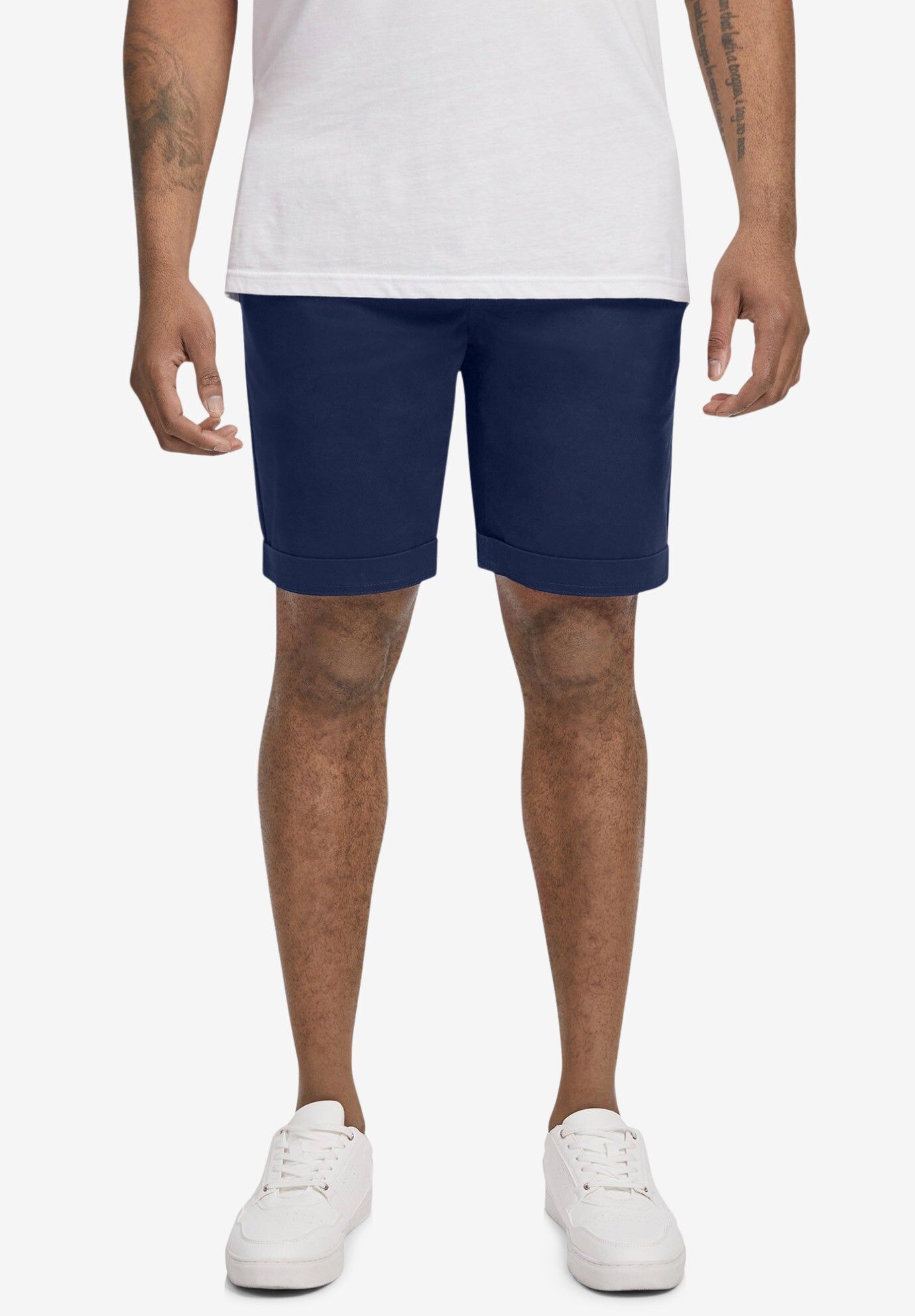 Gibson Stretch Chino Shorts, NAVY, hi-res image number 0