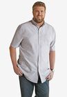 KS SIGNATURE WRINKLE-RESISTANT SHORT-SLEEVE OXFORD DRESS SHIRT, , alternate image number null