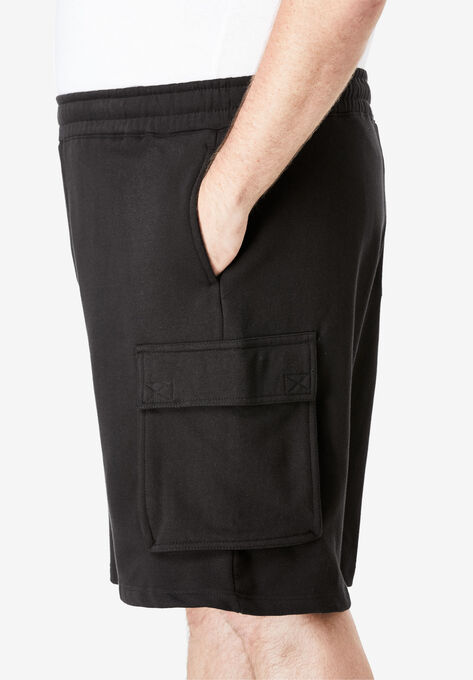 Fleece 10" Cargo Shorts, , alternate image number null