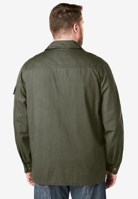 Multi-Pocket Twill Jacket, , on-hover image number null