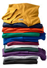 Shrink-Less™ Lightweight V-Neck Pocket T-Shirt, , alternate image number 1