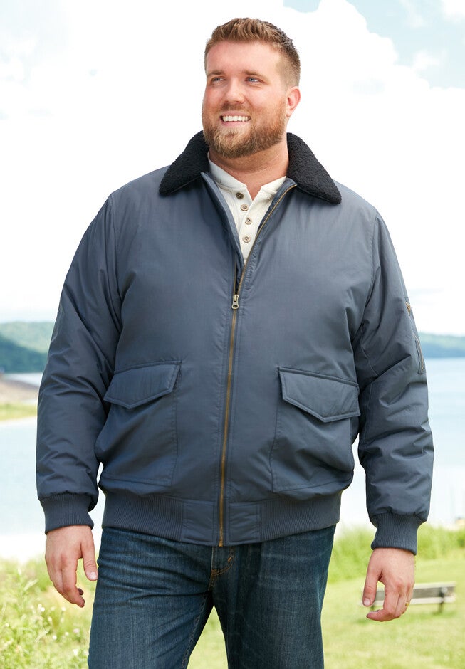 Aviator Bomber Jacket by Boulder Creek®, , alternate image number null