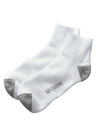Wigwam® 2-Pack 1/4 Length Diabetic Socks, WHITE, hi-res image number null