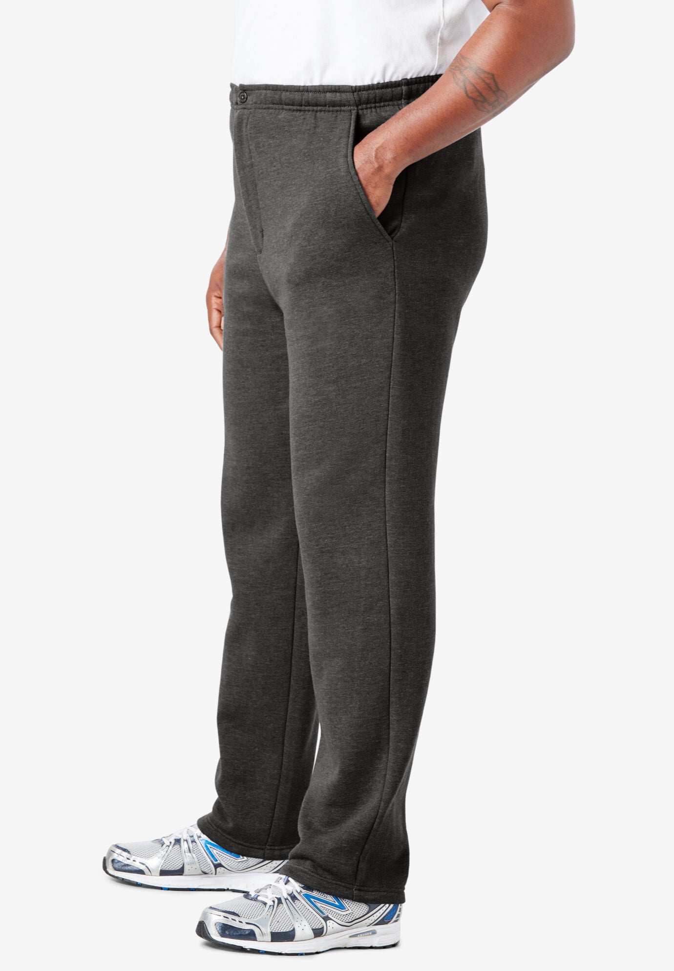 Fleece Zip Fly Sweatpants Fullbeauty Outlet