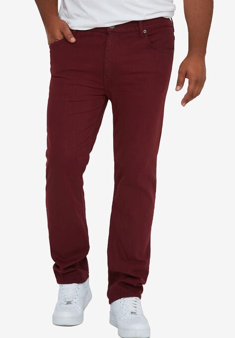 MVP Straight Fit Jeans, BURGUNDY, hi-res image number null