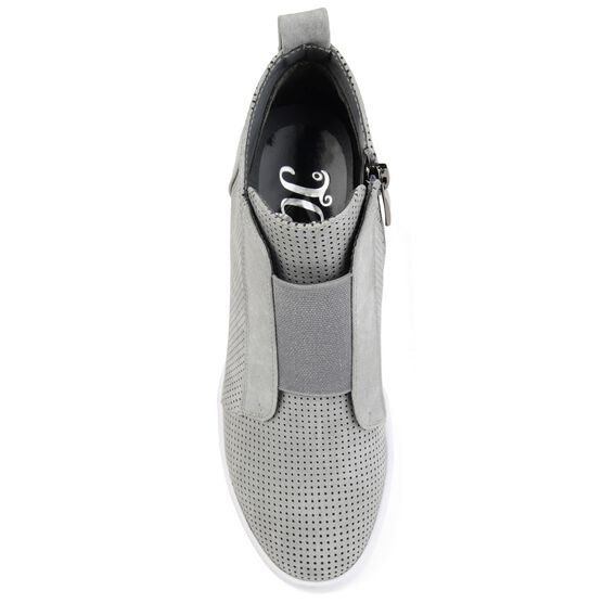 clara wedge sneaker black
