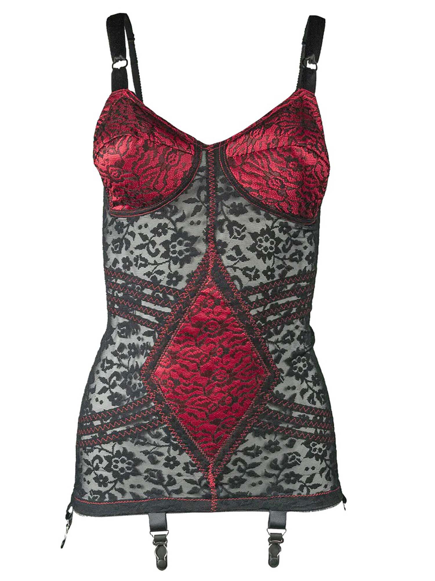 Extra Firm Body Shaper, Red / red, hi-res image number 0