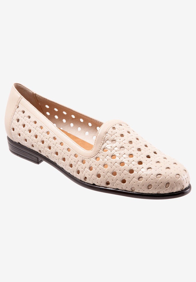 Liz Open Weave Slip-On , BONE, hi-res image number 0