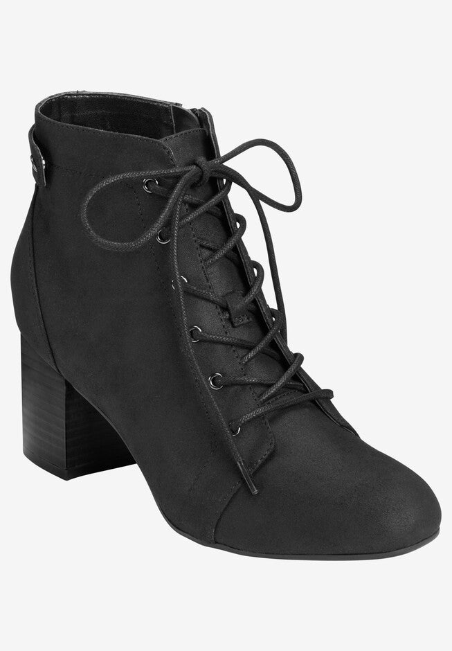 Patch Up Bootie , BLACK FABRIC, hi-res image number null
