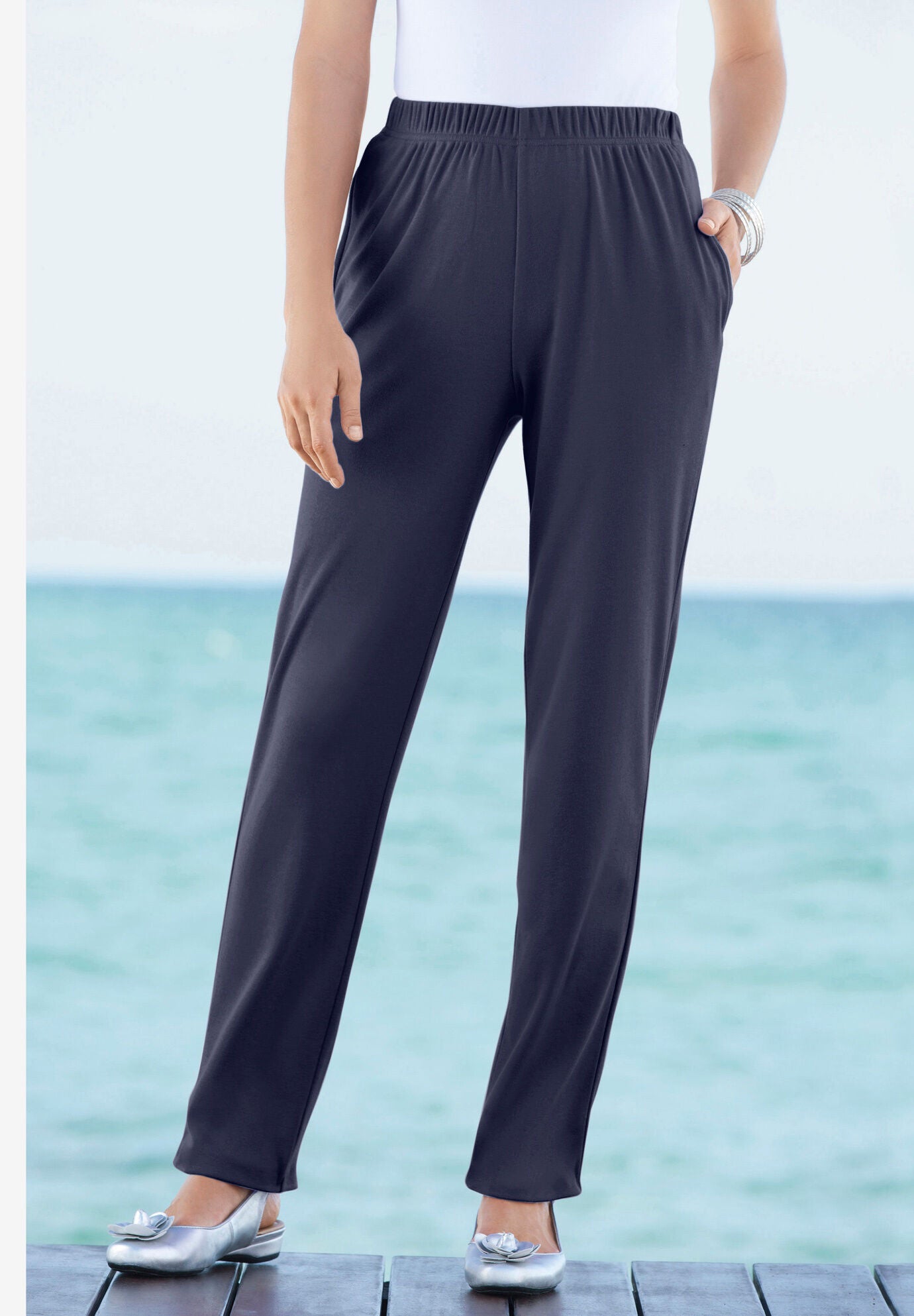 plus size casual pants