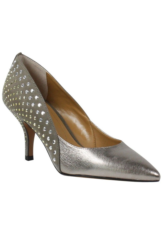 Jakey Pumps And Slings , TAUPE METALLIC NAPPA, hi-res image number null