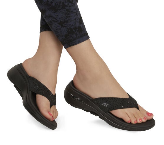 Skechers Go Walk Arch Fit Dazzle Sandal, , alternate image number null