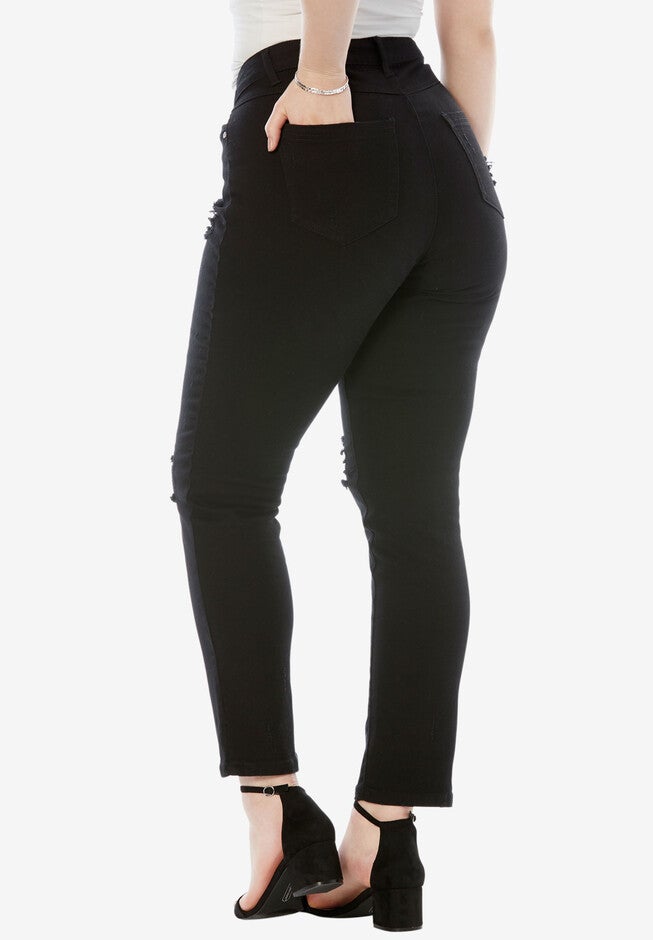 Distressed Jean with Invisible Stretch®, , on-hover image number 1