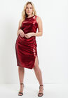 Sequin Midi Dress, , alternate image number null