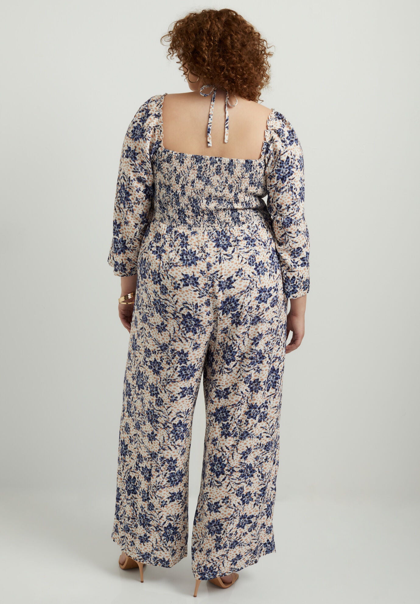 Smocked Jumpsuit, , on-hover image number 1