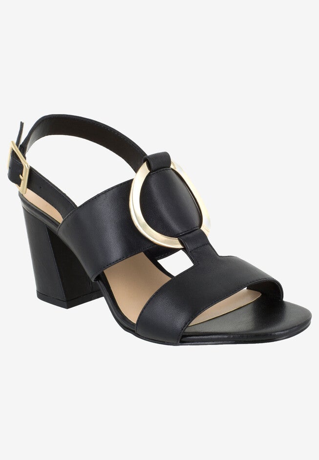 Tanya Sandal, BLACK LEATHER, hi-res image number null
