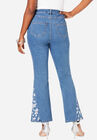 Embroidered Bootcut Jean, , on-hover image number null