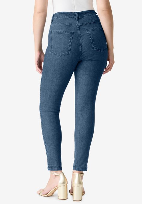 Skinny Jean with Invisible Stretch® by Denim 24/7®, , on-hover image number null