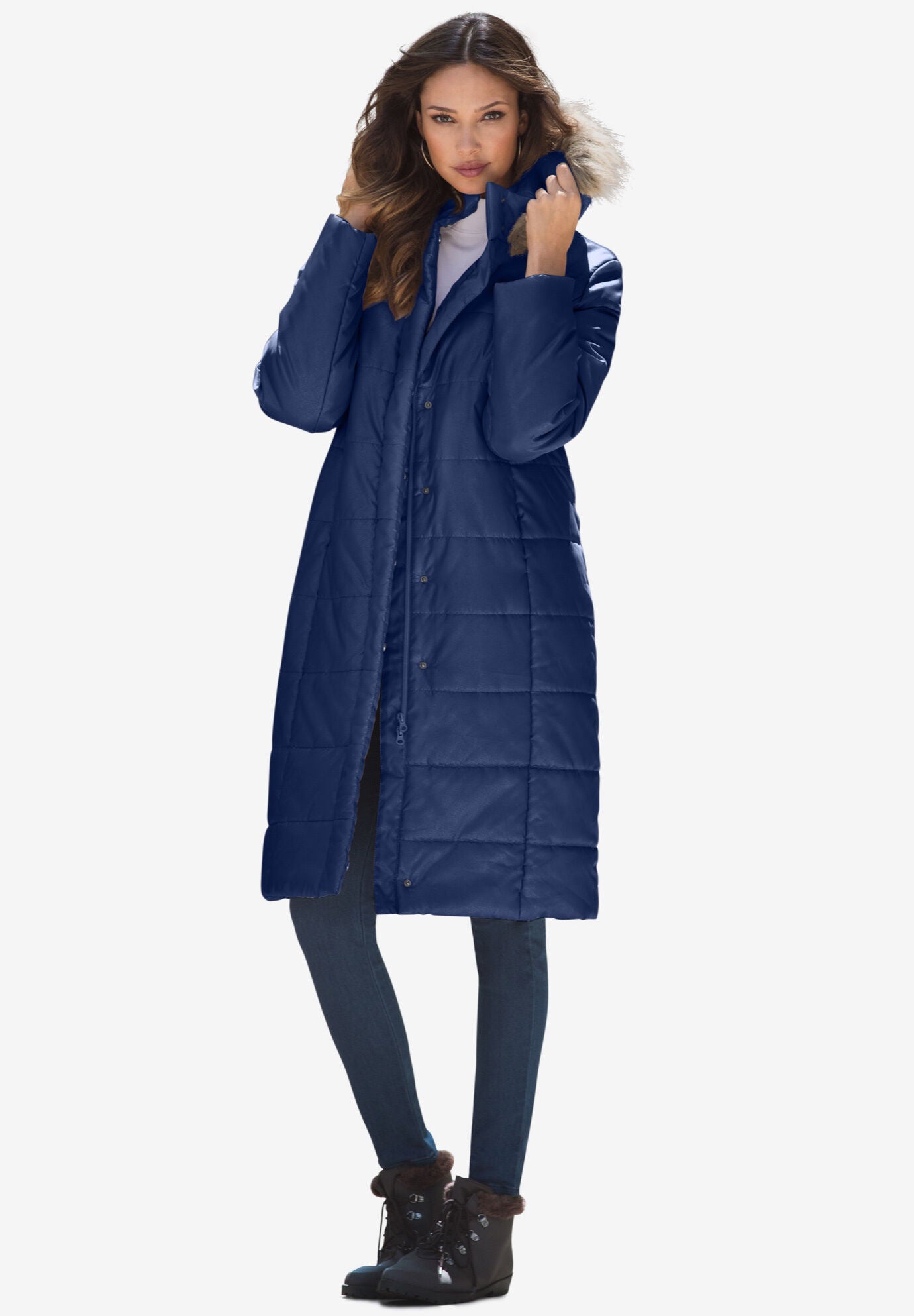 plus size real fur coats for sale