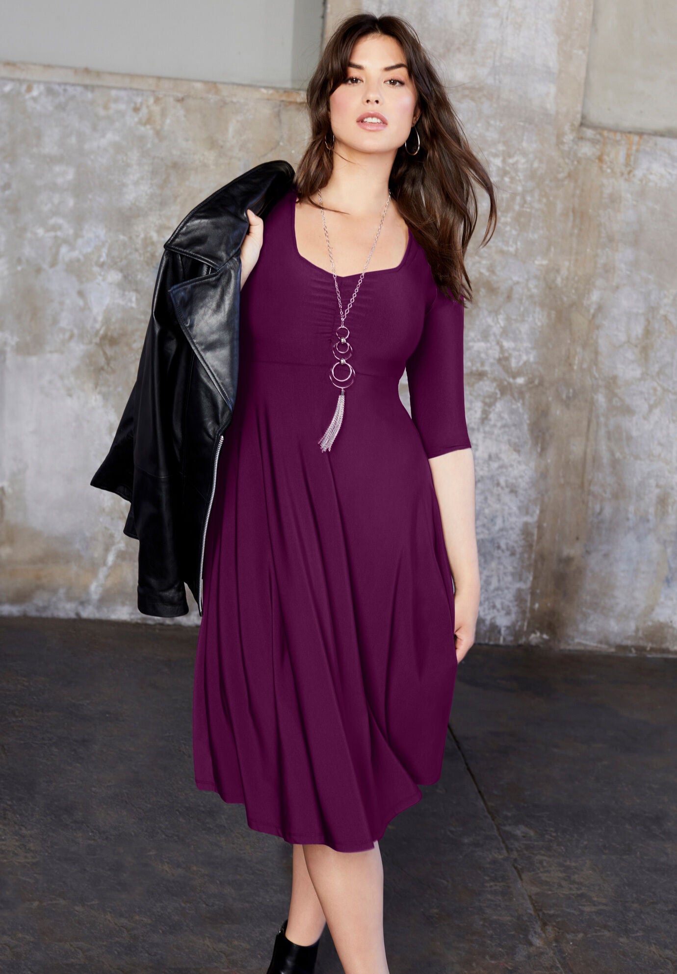 Sweetheart swing dress 2025