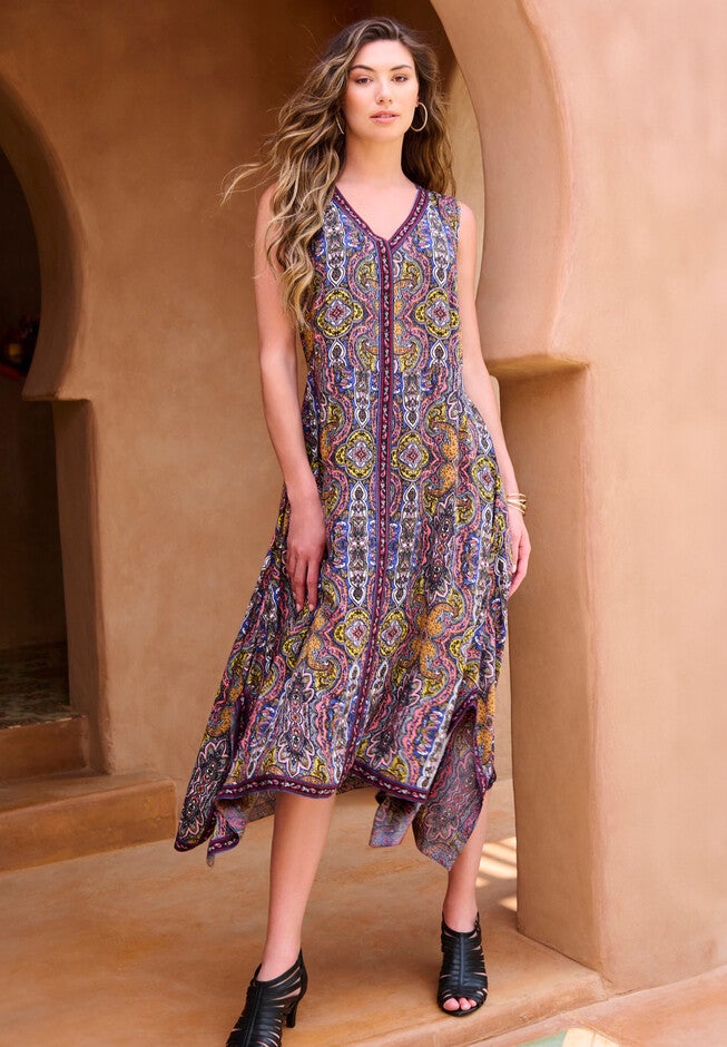 Hanky-Hem Dress, , alternate image number null