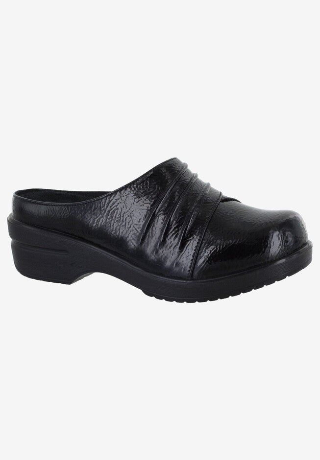 Oren Mule by Easy Street®, BLACK PATENT, hi-res image number null