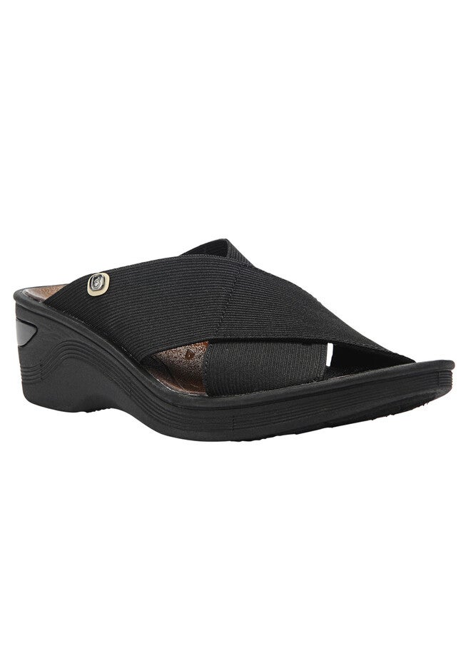 Desire Sandals by BZees®, BLACK, hi-res image number 0