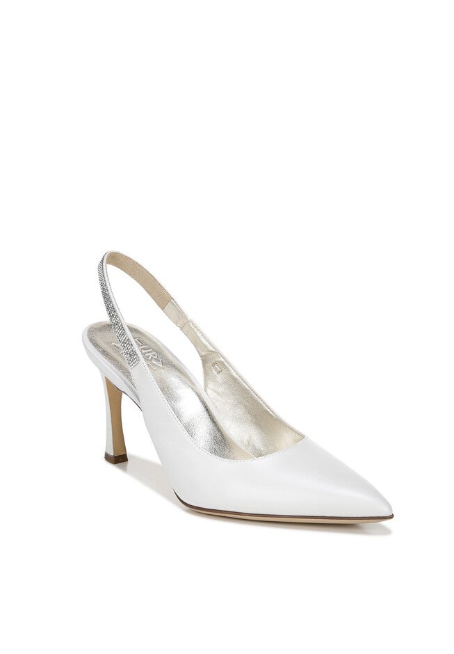 Aleah Slingback , WHITE PEARLIZED, hi-res image number null