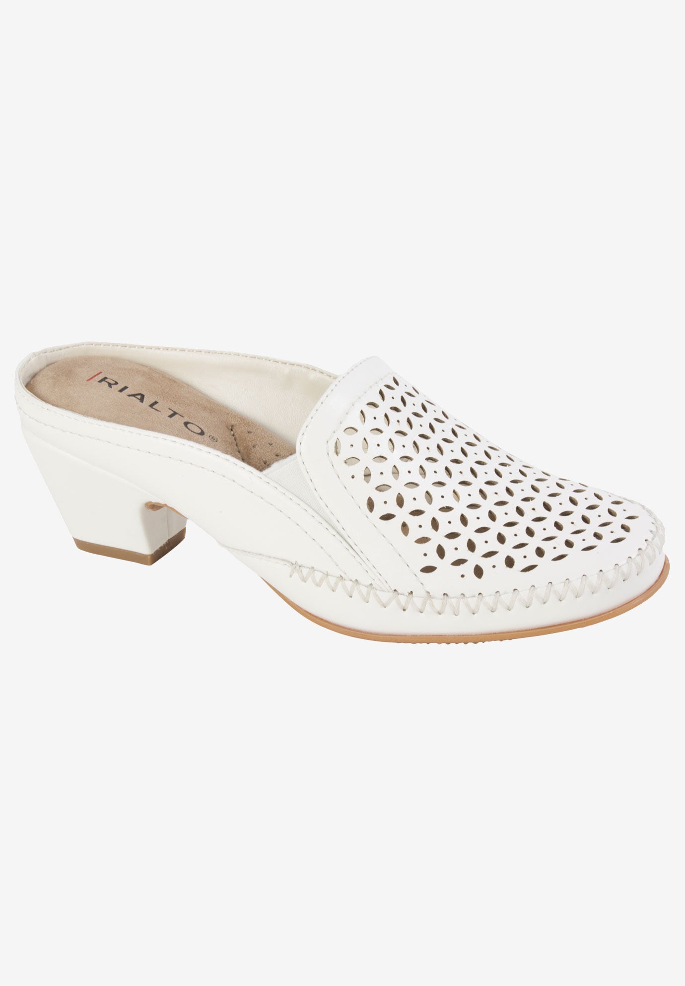 Sicily Mule , WHITE SMOOTH, hi-res image number 0