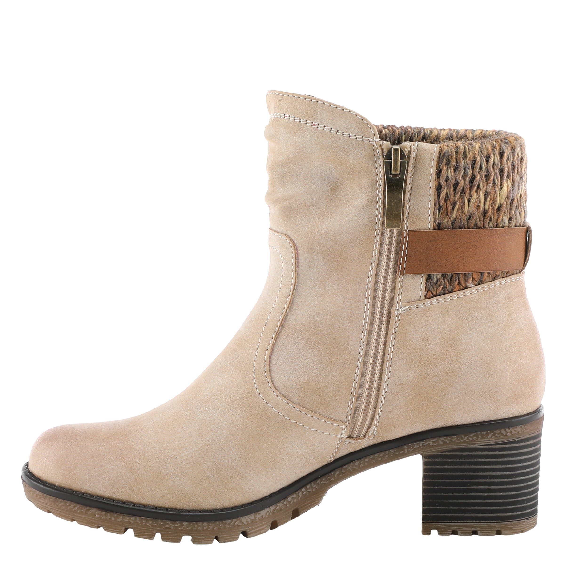 Rene Booties, LIGHT BEIGE, alternate image number 2