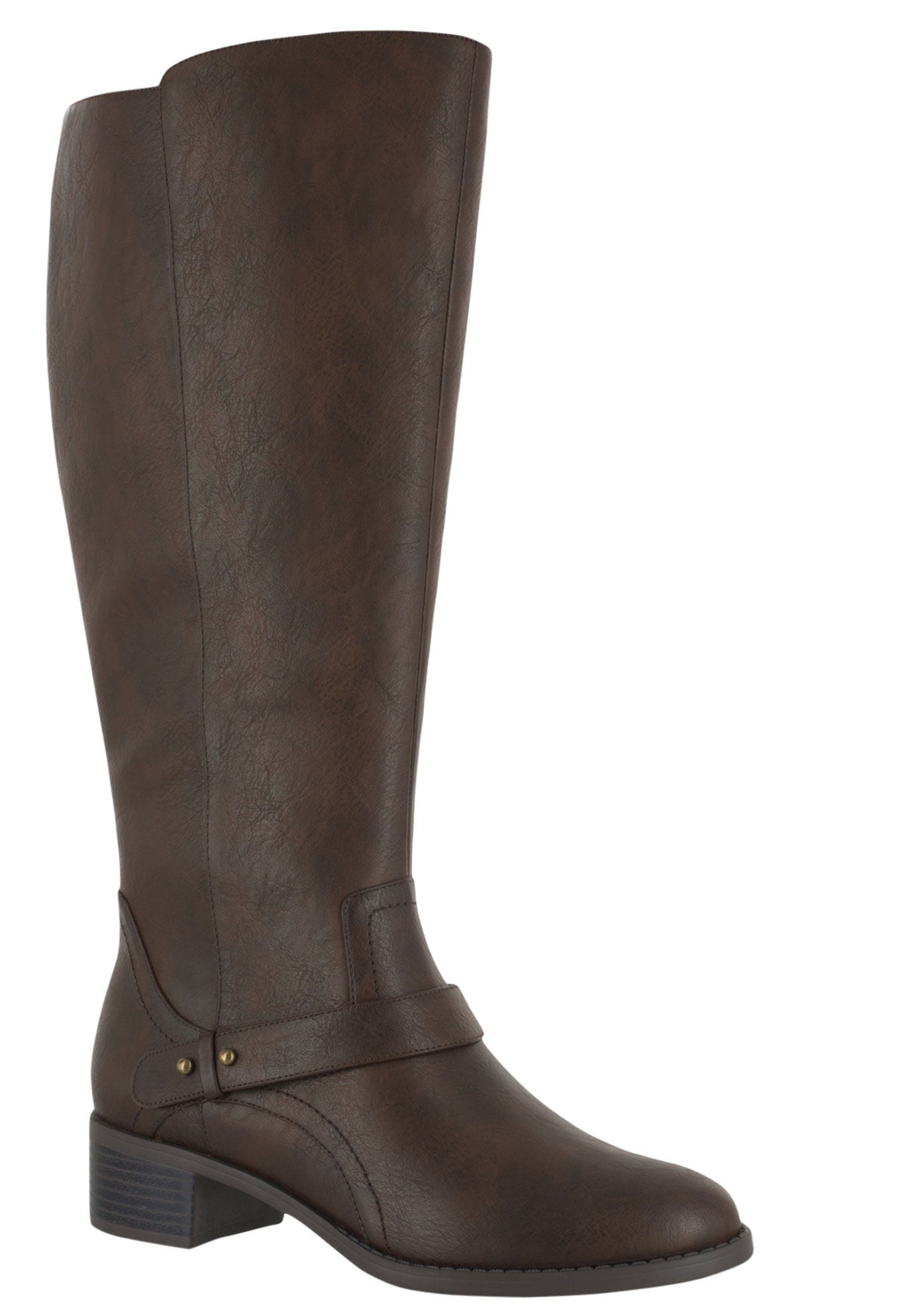 Jewel Plus Wide Calf Boots by Easy Street&reg;, BROWN, hi-res image number 0