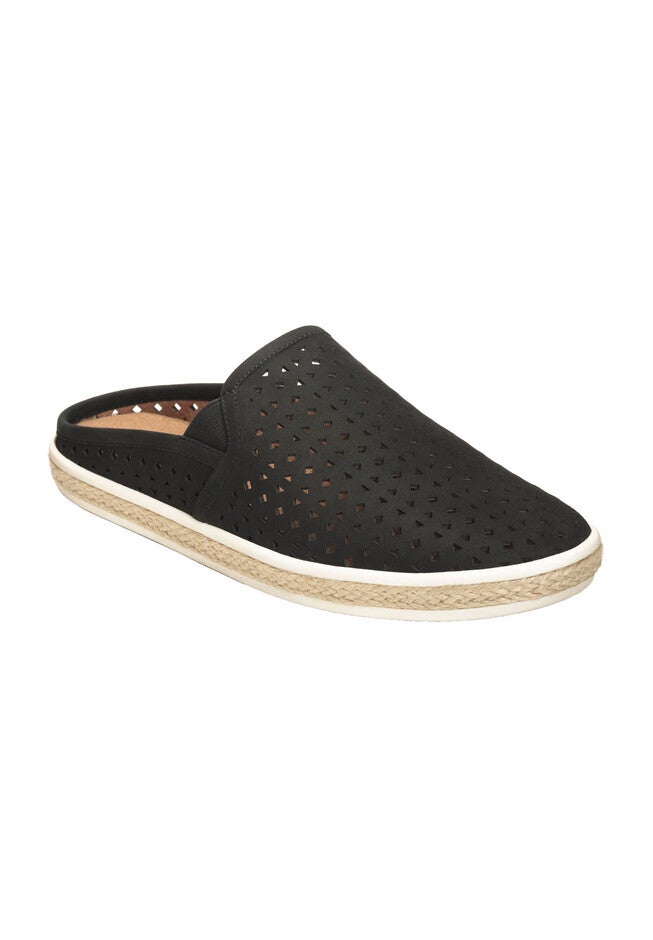 Fun For All Slip-On by Aerosoles®, BLACK NUBUCK, hi-res image number null